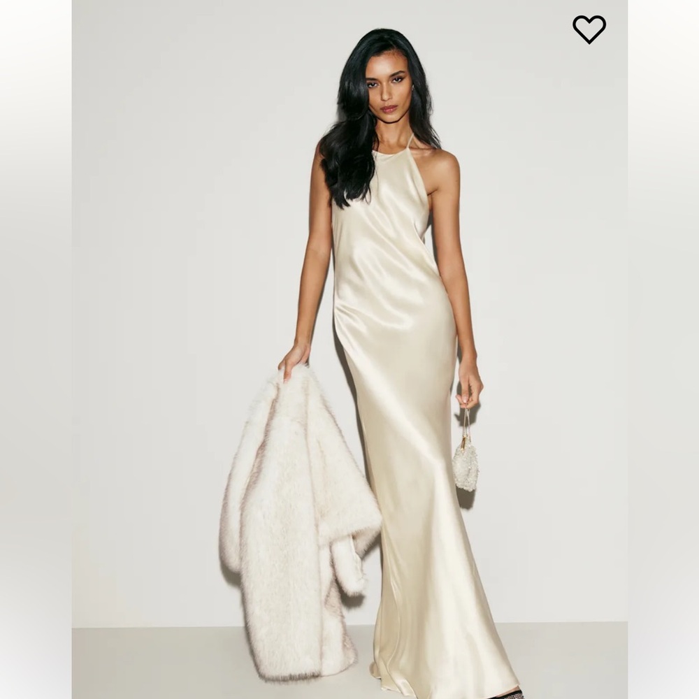 Reformation Jeany Silk Dress -